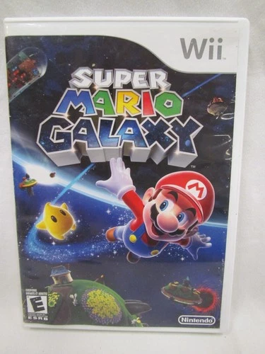 Super Mario Galaxy (Nintendo Wii, 2007) - Complete In Box