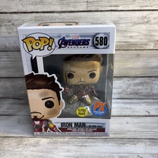 Funko Pop! Vinyl: Marvel Iron Man (I Am Iron Man) Metallic Glows in the Dark 580