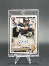 2021 Bowman - Paper Prospect Autographs Jake Snider #PAPR-JS (AU, RC)