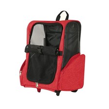 Pet Trolley Bag Cat Dog Travel Bag Portable Breathable Pet Carrier Backpack...