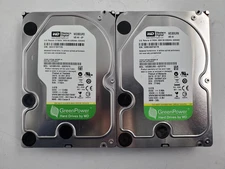 LOT OF 2  3TB WD GREEN POWER DESKTOP HDD 3.5" SATA HARD DRIVE (HD592)