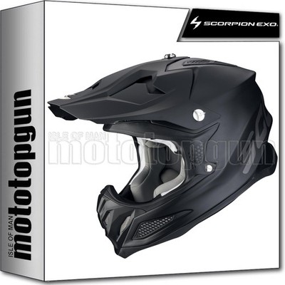 SCORPION OFF-ROAD MOTORCYCLE HELMET VX-22 AIR SOLID MATT BLACK M