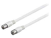 58811-Goo1 58811 Kabel 10M Koaxialbuchse 9,5 Mm,Koaxialstecker 9,5 Mm PVC Goobay