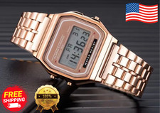 Luxury LED Digital Watch for Men Stainless St...