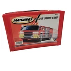 Mattel Matchbox Tara 24 Car Carry Case Fire Engine Red Vintage 2001 Empty