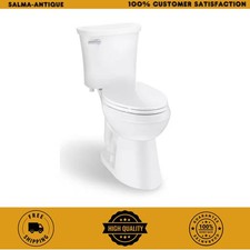 Glacier Bay Power Flush 2-Piece 1.28 GPF Elongated Toilet with Seat