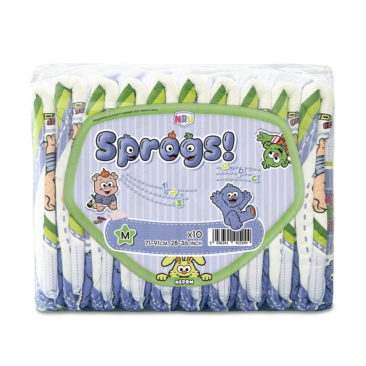 NRU Sprogs - Adult Diaper Nappy