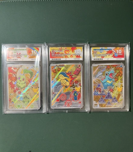 First Partner Series 2 | Johto Sequential Set ACE Gem Mint 10 Perfect Subs #2