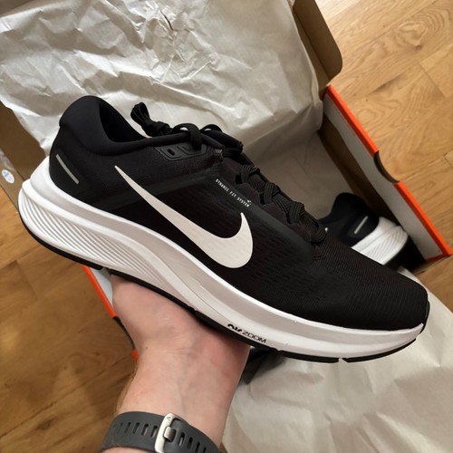Nike Air Zoom Structure Pegasus 24 UK 8.5 US 9 EU 43 Black Pegasus RRP £115 - Picture 2 of 5