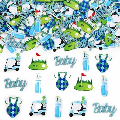 Golf Themed Baby Shower Table Confetti 200 PCS For Gender Reveal