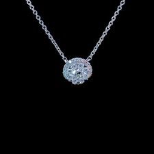 165449 - .40 ctw diamond necklace