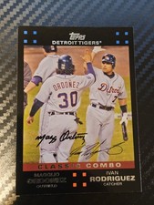 2007 Topps - Classic Combo Ivan Rodriguez, Magglio Ordonez #149 Detroit Tigers 