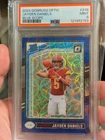 Jayden Daniels 2024 Donruss Optic Blue Scope RC PSA 9
