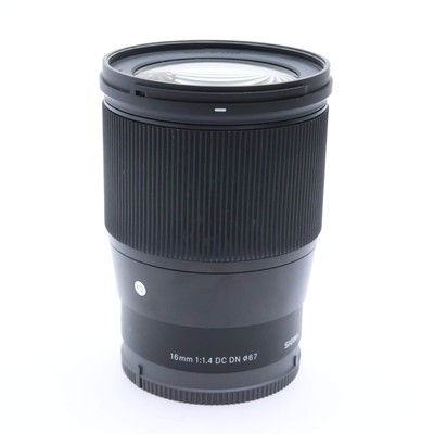 Sigma 16mm F/1.4 DC DN Contemporary (for Sony E / APS-C) #288