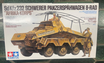 1:35 Tamiya Sd.Kfz.232 Schwerer Panzerspähwagen 8-Rad ''Afrika-Korps'' OVP