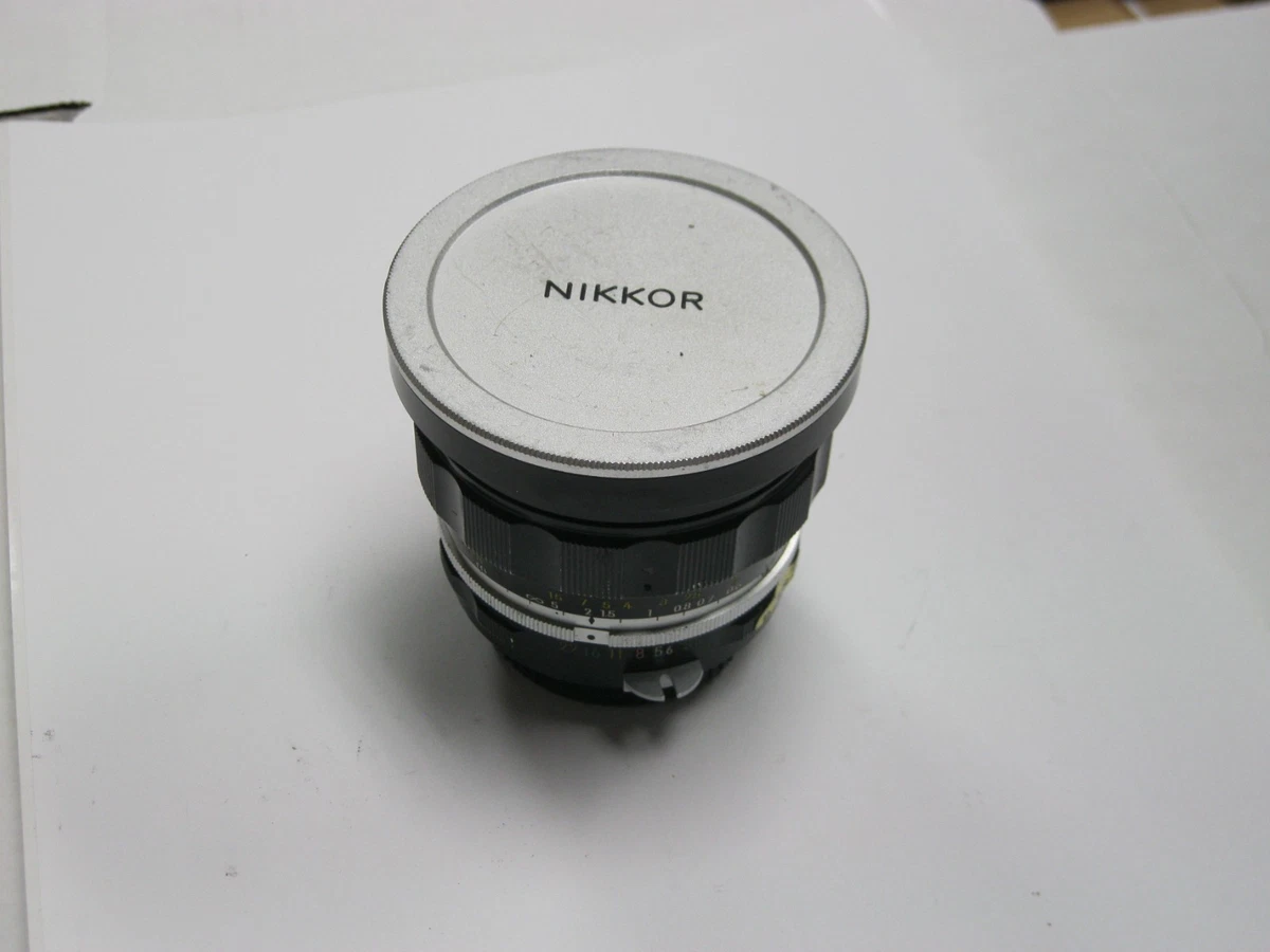 Nikon NIKKOR f/3.5 Camera Lenses 20mm Focal for sale - eBay