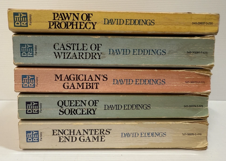 Lot of 5 David Eddings Books Paperback Some 1st Ed. 1st Print. The Belgariad - image 2 of 4