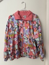 Lavon by Cheerful Corp Women's Vintage 80s/90s Windbreaker Jacket Size L