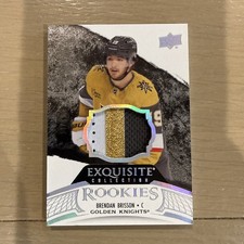24-25 Black Diamond Exquisite Rookies Brendan Brisson 