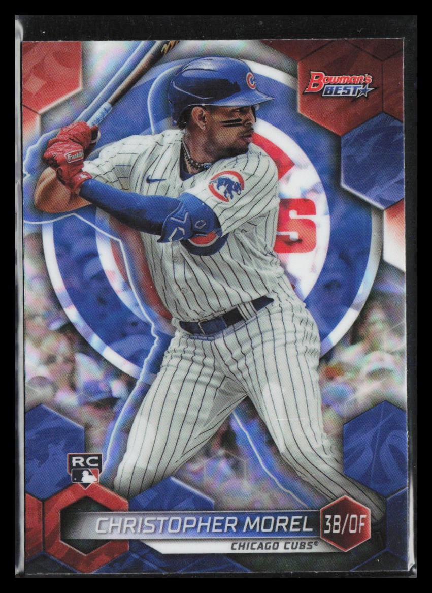 2023 Bowman's Best Christopher Morel #45 Wave Refractors RC