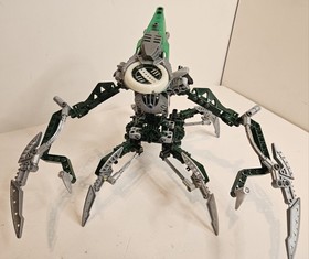 2004 LEGO Bionicle Titans Nidhiki 8622 Missing 1 Piece Has Kanoka Disk & Manual 