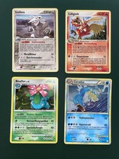Pokémon TCG Lohgock, Stolloss, Bisaflor, Garados Holo EX-NM