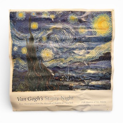 Vincent van Gogh The Starry Night 1888 Dutch Post Impressionist Poster 30x30