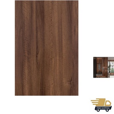 Walnut Wood Contact Paper 31x157 inch Wood Peel and Stick Wallpaper Matt Thic...