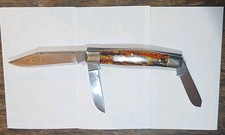 Fight n Rooster Easy Money Christmas Tree 3-Blade Pocket Knife GENUINE 1977-81