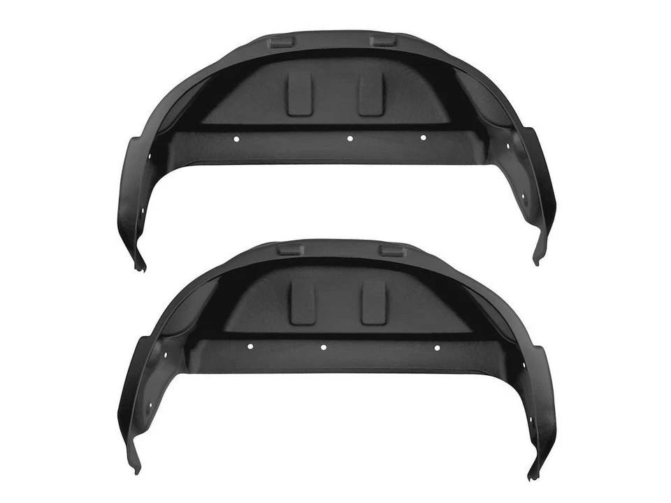 Protectores de pozo de rueda trasera Husky Liners negros para Chevrolet Silverado 1500 2019-2026 Foto 2 de 4