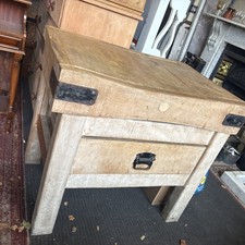 A Antique Butchers Block
