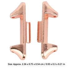 3 Pair Metal Watch Band Adapter for Watch Fit 3 12mm Replaceable Watch Band