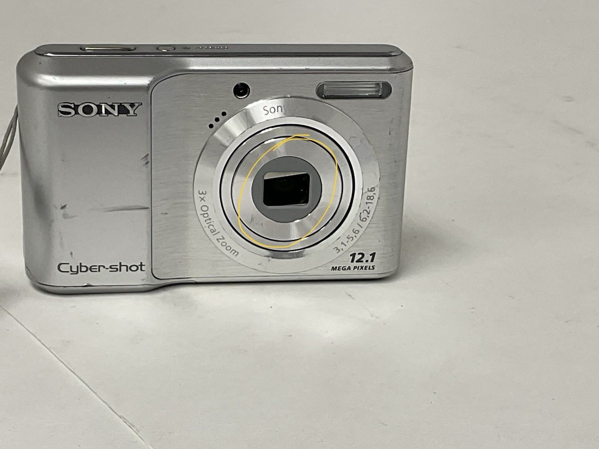 Sony Cyber-shot DSC-S2100 12.1MP Digital Camera - Silver