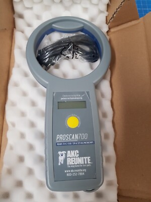 AKC REUNITE PROSCAN 700 PET Microchip Scanner Lid565-AKC