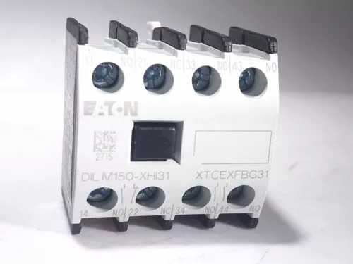 EATON MOELLER DILM150-XHI31 AUXLIARY CONTACT 4P 3NO 1NC XTCEXFBG31 277949