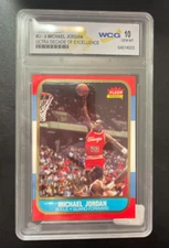 1996-97 Fleer Ultra - Fleer Premiere Ultra Decade 1986 Reprints Michael...