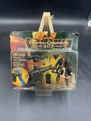 Pirates of the Caribbean Dead Man's Chest Deluxe Captain Jack Sparrow New A3