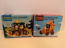 Wendy’s Kids Meal Toy Design Your Ride MARVELOUS MACHINE LOG JAMMER NIB