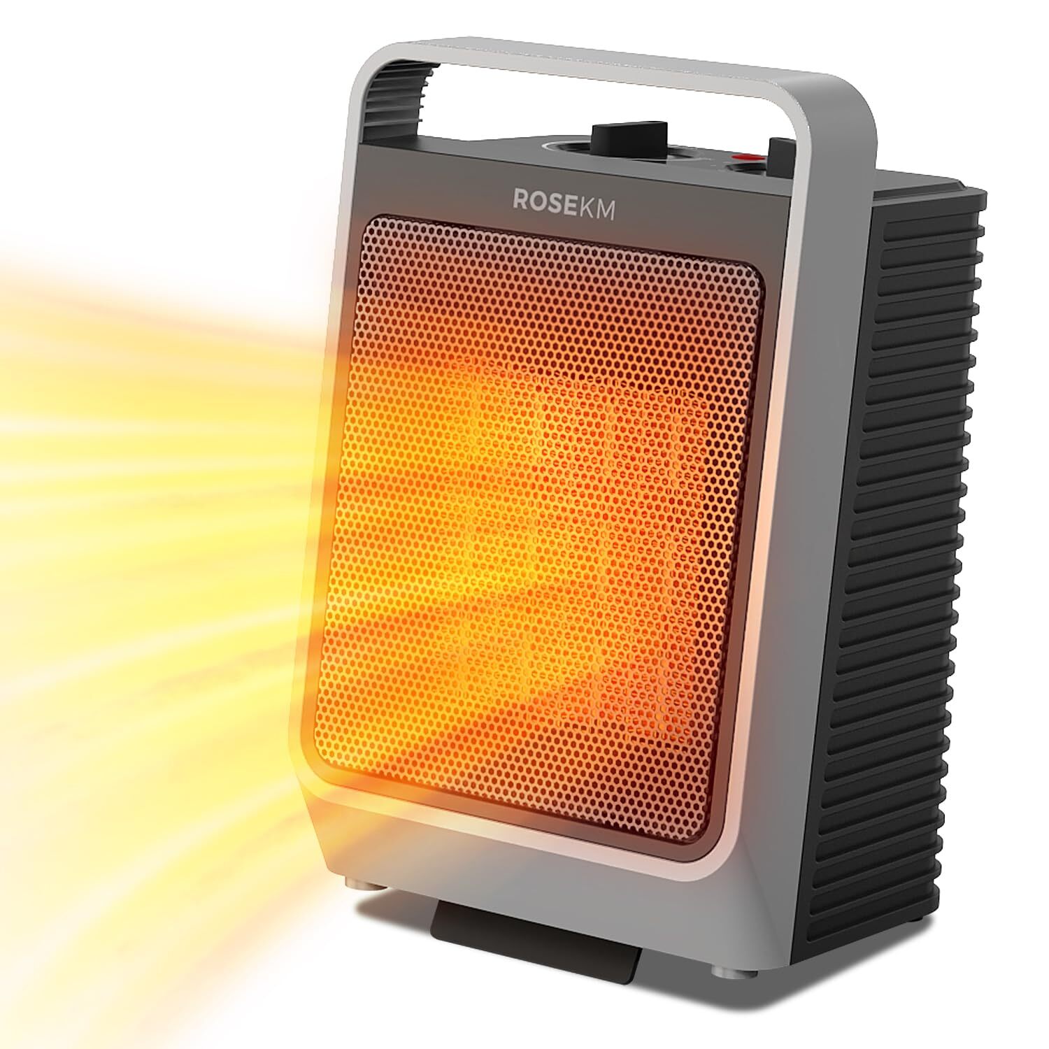 Space Heaters for Indoor Use, 1500W Portable Electric Heater with Thermostat,...