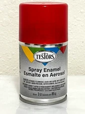 Testors Spray Paint  ~  Red 1203T  Gloss  Enamel 3oz Rust-Oleum Hobby Models ✨