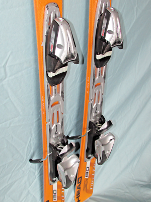 HEAD BIG EASY スキー未使用級TYROLIA130cmショート HEAD Big Easy all mountain short skis 130cm w/ Tyrolia Superlight