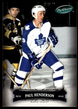 2006-07 Parkhurst #29 Paul Henderson Toronto Maple Leafs Hockey Card