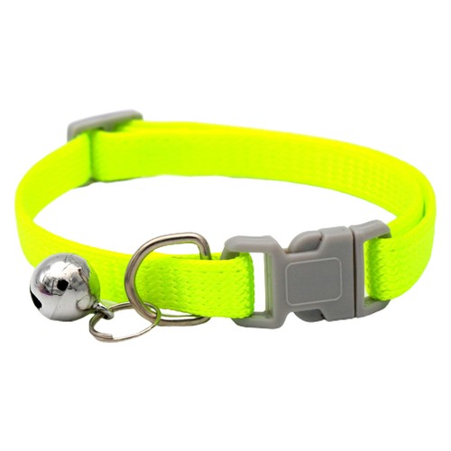 Juego de hebillas ajustables con cuello de gato de nailon para mascotas para cachorros pequeños seguridad - Imagen 16 de 16