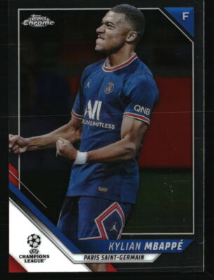 Kylian Mbappé 2021-22 Topps Chrome UEFA Champions League #1 SOCCER