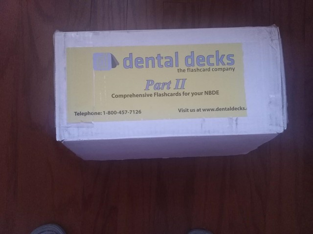 Dental Decks NBDE part 2 2014 eBay