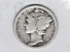 1918 D MERCURY DIME in GOOD condition ~ PLEASE SEE THE SCAN  stk Y1001