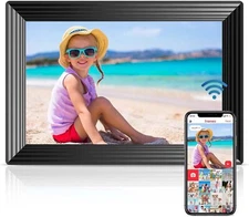 Frameo 10.1" WiFi Digital Picture Frame, Smart Digital Photo Frame with 16GB Sto