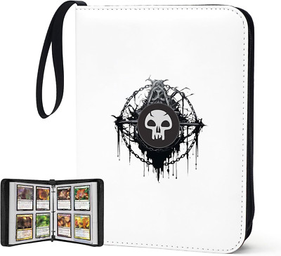 400 Pockets Trading Card Binder for MTG Magic Cards, Portable Waterproof Card St
