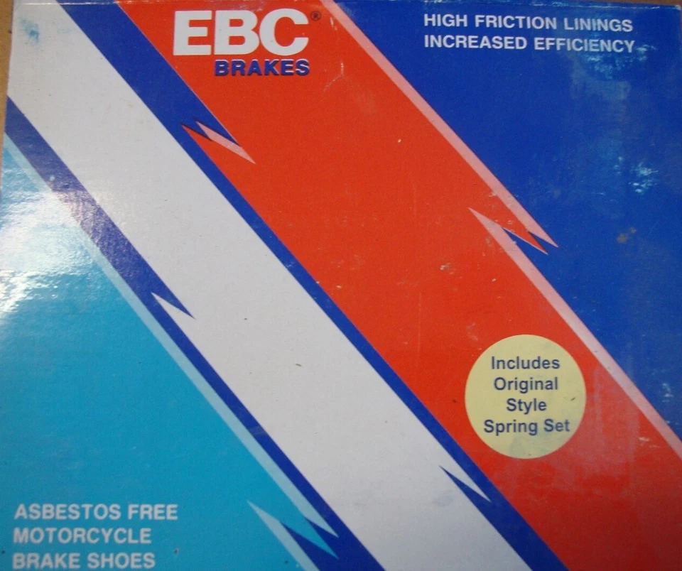 Sapatos de freio EBC Honda Magna Foreman Fourtrax Shadow Phantom Spirit Aero TRX 500 - Imagem 2 de 4