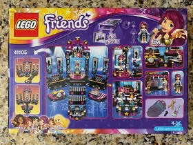 Lego Friends Pop Star Show Stage 41105 Complete Set with Box and Manual